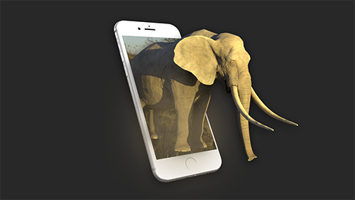 Augmented Reality - App-less Animal